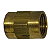 Luva Rosca Fêmea M10x1,0 x M10x1,0mm - Imagem 1