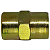 Luva Rosca Fêmea M18X1,5 x M18x1,5mm - Imagem 1