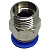 Conector Macho Instantâneo Tubo 10mm x Rosca 3/8 Npt - Imagem 3