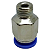 Conector Macho Instantâneo Tubo 12mm x Rosca 1/4 Npt - Imagem 2