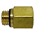 Adaptador Rosca Macho M14x1,5 x 3/8 Npt Fêmea - Imagem 1