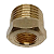 Adaptador Rosca Macho 1/2 x 1/4 Fêmea Latão - Imagem 4