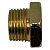 Adaptador Rosca Macho 1/2 x 3/8 Fêmea - Imagem 1