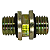 Niple Reto Rosca M12x1,5 x M12x1,5mm - Imagem 1