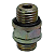Niple Rosca Macho M14x1,5 x M14x1,5mm - Imagem 2