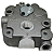 Cabeçote Compressor Subst. Holset 3357584 Ford 814 815 - Imagem 2