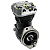 Cabeçote Compressor Subst. Holset 3357584 Ford 814 815 - Imagem 6