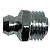 Bico Graxeira Uso Geral Reta 1/8 Npt (3/8) 24 Fios - Imagem 1