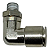 Cotovelo Macho Instantâneo Tubo 10mm x 1/8 Npt - Imagem 1