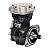 Jogo Anéis Std Compressor De Ar Knorr 80mm 712C 8.150E FL6 - Imagem 2