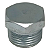Tampão Plug Bujão Sextavado 3/8 Bsp - 16,5mm - Imagem 1