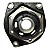 Flange Frontal Compressor Ar LK 38 Reg. Gov. F-14000 14.150 - Imagem 3