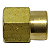 Luva Rosca Fêmea M16x1,5mm x 1/4 Npt - Imagem 1