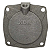 Tampa Traseira Compressor de Ar Knorr 88mm II159920065 K124 - Imagem 1