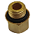 Adaptador Macho M16x1,5mm X 1/4 Npt (13,2mm) Fêmea - Imagem 2