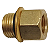 Adaptador Macho M16x1,5mm X 1/4 Npt (13,2mm) Fêmea - Imagem 4