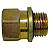 Adaptador Macho M16x1,5mm X 1/4 Npt (13,2mm) Fêmea - Imagem 1