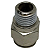 Conector Macho Instantâneo Tubo 10mm x Rosca 1/4 Npt - Imagem 3