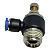 Regulador de Fluxo Tubo 8mm x Rosca 1/2 Npt - Imagem 3