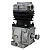 Jogo Pistão e Anéis Compressor LK 15 75mm MB Motor OM 366 - Imagem 3