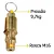 Válvula De Segurança Compressor Rosca M16 10,8kg 363198 - Imagem 2
