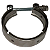 Abraçadeira Inox Turbina Canaleta 84 x 74mm 13.170 TRA145475 - Imagem 1