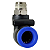 Cotovelo Macho Instantâneo Tubo 12mm x Rosca 1/4 Npt - Imagem 3