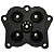 Carcaça Sup. Plástica Válvula 4 Vias Global Knorr K002435002 - Imagem 2