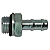Terminal Macho Fixo M16x1,5 x 3/8 Mangueira Flex. Cuica - Imagem 1