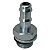Terminal Macho Fixo M16x1,5 x 3/8 Mangueira Flex. Cuica - Imagem 2
