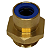 Conector Raufoss Rosca Macho M22x1,5 x Tubo 10mm 8938008192 - Imagem 1