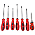 Kit De Chave Fenda Philips Profissional 7 Peças Aço Carbono - Imagem 1