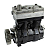 Placa Intermediária Compressor de Ar 85mm Axor O500 OM906 - Imagem 3