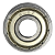 Rolamento Rígido de Esferas 606 ZZ C3 6x17x6mm GBR - Imagem 1