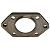 Flange Traseiro p/ Fixação Bomba Hidráulica MWM Knorr B92545 - Imagem 1