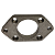 Flange Traseiro p/ Fixação Bomba Hidráulica MWM Knorr B92545 - Imagem 2