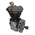 Flange Traseiro p/ Fixação Bomba Hidráulica MWM Knorr B92545 - Imagem 5