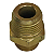 Niple Adaptador Rosca Macho 1/2 Npt x M18x1,5mm - Imagem 3