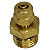 Conector Bico Rodoar Rosca M16x1,5mm x Tubo 6mm - Imagem 2