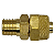 Conector Bico Tubo 10mm x Rosca 1/8 Npt - Imagem 1