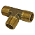 Tee Rosca Macho 1/2 Npt - 20,6mm Latão - Imagem 1