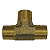Tee Rosca Macho 3/8 Npt - 16,6mm Latão - Imagem 2