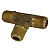 Tee Rosca Macho 1/8 Npt - 9,9mm Latão - Imagem 1