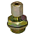 Conector Rosca Macho M22x1,5mm x Tubo 6mm - Imagem 2