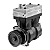 Reparo Compressor de Ar Wabco 85mm Axor OM457 4115539222 - Imagem 2