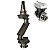 Virabrequim Compressor de Ar 2 Cil. New Actros 9125100220 - Imagem 8