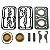 Reparo Compressor de Ar 2 85mm FH12 FM12 NH12 4127049322 - Imagem 1