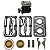 Reparo Compressor de Ar 2 85mm FH12 FM12 NH12 4127049322 - Imagem 2