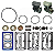 Reparo Compressor 85mm Mondego FH NH13 FH13 FH16 9125101000 - Imagem 1