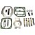 Jogo De Reparo Compressor LK38 8.140 7.90 Knorr II313200061 - Imagem 1
